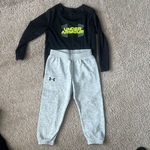 Under Armour Kids Light Gray Joggers